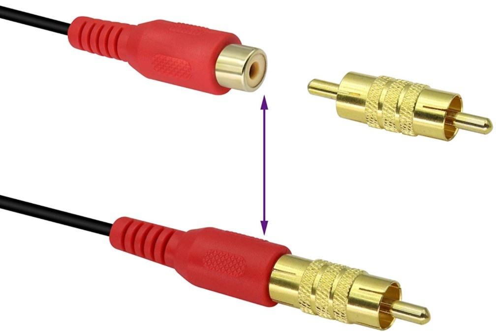 RCA Coupler Connector