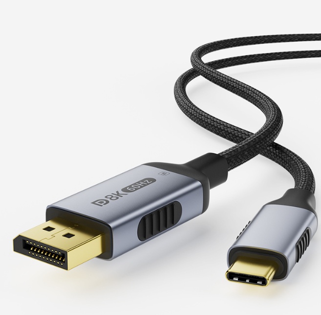 8K@60Hz Bidirectional Type-C to DisplayPort Cable