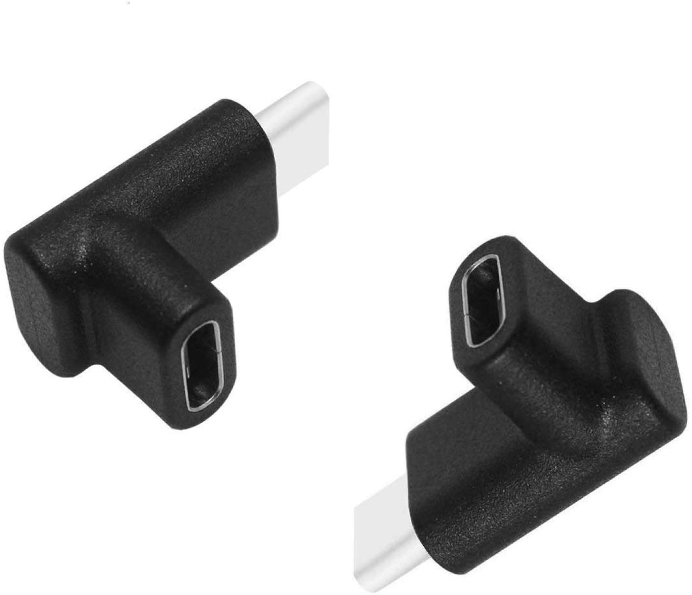 90 Degree USB-C Type C Male to Female Adapter