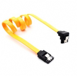 90 degree angle SATA male to male 6Gbps cable