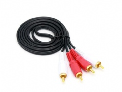 2RCA Male to 2RCA Male audio stereo cable 5ft cabletolink top quality