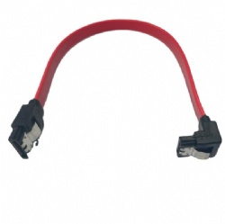 30CM UP Angle SATA 7PIN Male to SATA Male 6Gbps cable