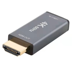 USB-C Type C Female Source to HDMI Sink HDTV Adapter 4K 60hz 1080p for Tablet & Phone & Laptop