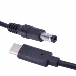 USB C male to DC5.5*2.1MM Male cable