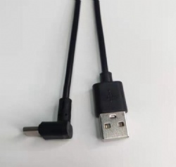 1m.3ft cabletolink Down angle USB C male to USB 2.0 A male power charge cable