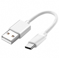 10cm short USB C power charge cable for power bank