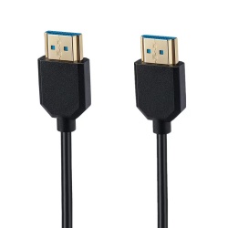 angle HDMI 2.0 A male to HDMI A male audio video cable