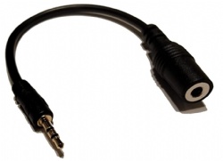 2.5mm Male to 3.5mm Female (for Smartphone Headphone)