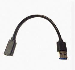 6.3inch cabletolink USB C Female to USB Male Converter Power Charger Cable Adapter