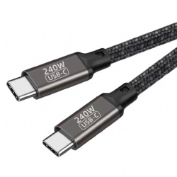 240W USB C Fast Charging Nylon-braided Cable