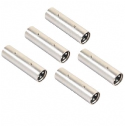 XLR 3 Pin Male to 3 Pin Male Microphone Cable Adapter