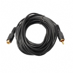 3ft Audio Video RCA Male to Female Cord Ullnosoo for Speaker, Subwoofer, Camera, HDTV, Amplifier