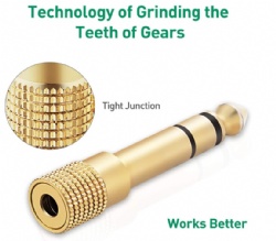 6.35mm to 3.5mm Audio Jack Adapter