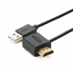 50cm USB 2.0 A male to 1080p cable