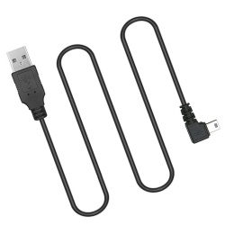 90 degree micro usb 5pin male to USB 2.0 A male data transfer power charge cable 1m/3.3ft cabletolink