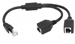 RJ45 Network Splitter Adapter Cable