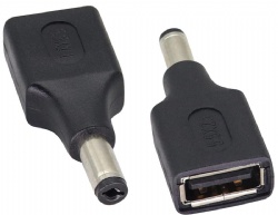 5V USB to DC5.5 × 2.1 mm Plug Power Converter Adapter