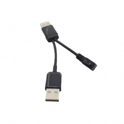 15cm USB 2.0 A male to USB 2.0 A male with micro usb otg splitter cable top quality cabletolink