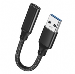 3.2A Nylon braid USB C female to USB 3.0 A male 10Gbps VL162 Cabletolink