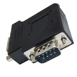 Left/right RS232 Male to RS232 Female adapter cabletolink factory