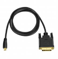 MICRO HDMI D male to DVI Male 1080p cable