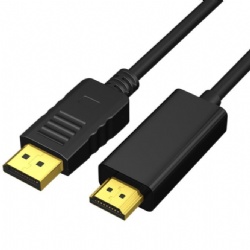 Displayport male to HDMI 1.4V Male audio stereo cable top quality