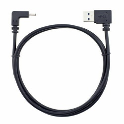 1m/3.3ft angle USB 3.0 A type male to 90 degree usb type c cable