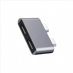 2-Pack USB To USB-C Converter Adapters - Simple Plug & Play Type-C Connectors