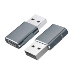 Metal shell USB C female to USB A male power charge adapter for magsafe