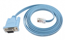 9-pin DB9 Female Serial RS232 Port to RJ45 Male Cat5 Ethernet LAN Rollover Console Cable Switch Cable
