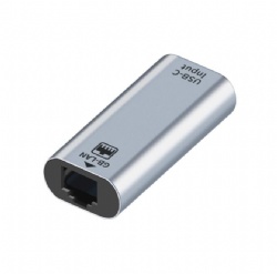 usb c female input to RJ45 Female output adapter