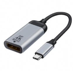 10cm USB C male to Displayport female audio stereo cable