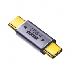 40Gbps USB C male to USB C male power charge data transfer adapter
