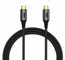 90 degree USB 4.0 C male to USB 4.0 C male power charge 40Gbps cable