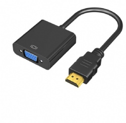 HDMI A male to VGA Female 1080P Cabletolink Factory Black/white