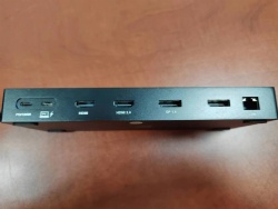 Multiple display USB C Dock station DC5521 Power charge 12 in 1 converter for computer