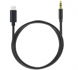 Lightning to 1/8 Inch Audio Cable,3.3ft, Headphone Jack Adapter Male Aux Stereo Audio Cable Compatible for iPhone