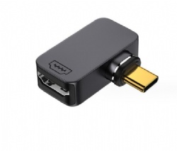 Magnetic USB C male to HDMI A female audio/video 8K adapter