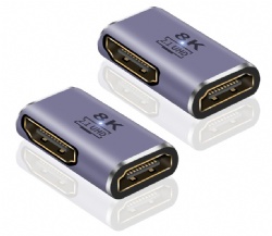 90 Degree HDMI Adapter 8K@60Hz UHD HDMI 2.1 Extension Adapter Support for HDTV Roku Stick Chromecast HDMI Cable Laptop PC