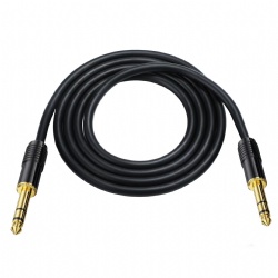 6.35mm male jack stereo audio interconnect cord suit for Guitar,keyboard,Mixer,Ampplifier,Amp,Speaker Equalizer