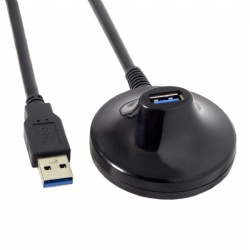 USB 3.0 A male to USB 3.0 A female dock cable 60cm black