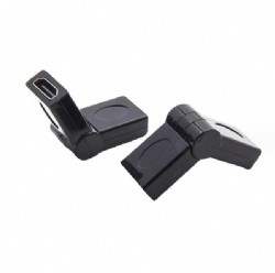 4K HDMI angle 90 degree A female to HDMI A female extension adapter