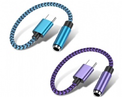 USB C to 3.5mm Female Headphone Jack Adapter