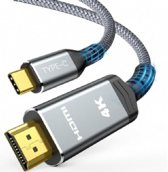 4K, 6ft USB 3.1 Type C to HDMI 2.0 Cord