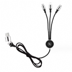 Light LOGO Gift CABLETOLINK Multi 6 in 1 Universal USB/Type C to Multi 3A Fast Charging Cable