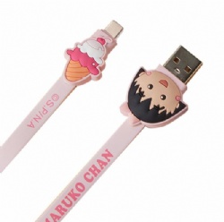 PVC Gift Doll USB C cable for iphone CABLETOLINK
