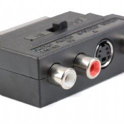 SCART with Female to 3RCA Female adapter