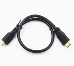 micro HDMI D male to MINI HDMI C male 24K 1080P Cable