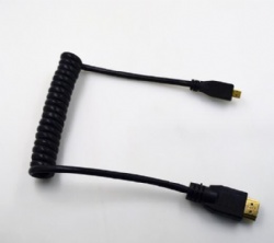 Spring HDMI D male to HDMI A male 1080p cable