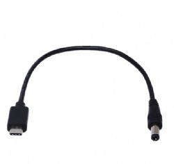 USB 3.1 Type C USB-C to DC 5.5 x 2.5mm Power Jack Extension Charge Cable